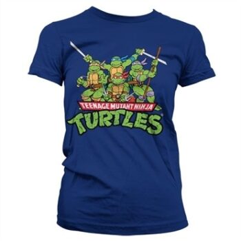 Turtles Distressed Group T-shirt donna