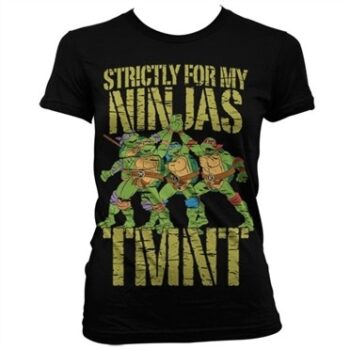TMNT - Strictly For My Ninjas T-shirt donna