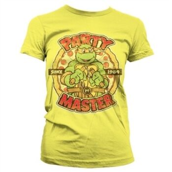 TMNT - Party Master Since 1984 T-shirt donna