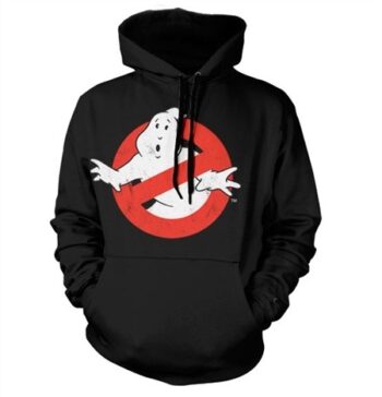 Ghostbusters Distressed Logo Felpa con Berrettopuccio