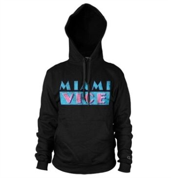 Miami Vice Distressed Felpa con Berrettopuccio