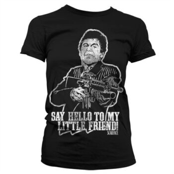 Say Hello To My Little Friend T-shirt donna
