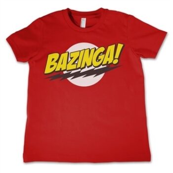 Bazinga Super Logo T-shirt Bambino