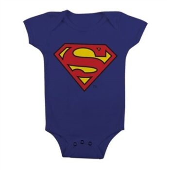 Superman Shield Baby Body