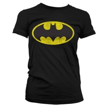 Batman Distressed Logo T-shirt donna