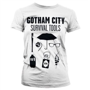 Gotham Survival Tools T-shirt donna