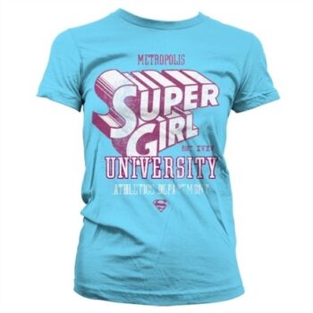 Supergirl Athletics Dept. T-shirt donna