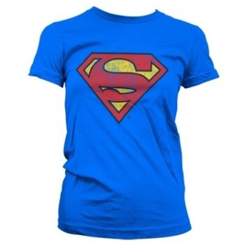 Superman Washed Shield T-shirt donna