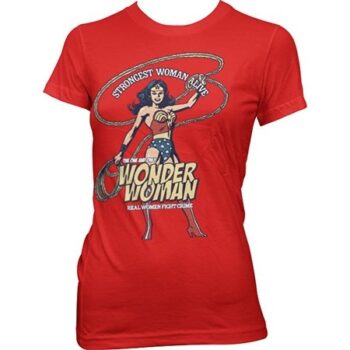 Wonder Woman - Strongest Woman Alive T-shirt donna