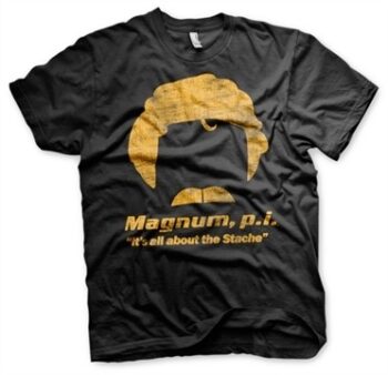 Magnum PI - All About The Stache T-Shirt