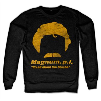 Magnum PI - All About The Stache Felpa