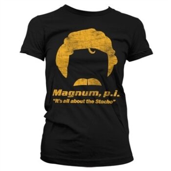 Magnum PI - All About The Stache T-shirt donna