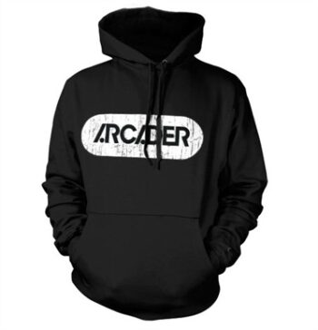 Arcader Distressed Logo Felpa con Berrettopuccio