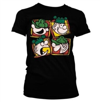 Beetle Bailey 4 Faces T-shirt donna