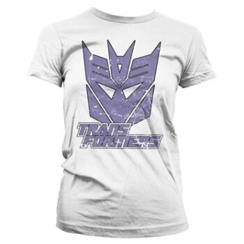 Retro Decepticon T-shirt donna