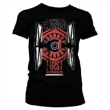 First Order Distressed T-shirt donna