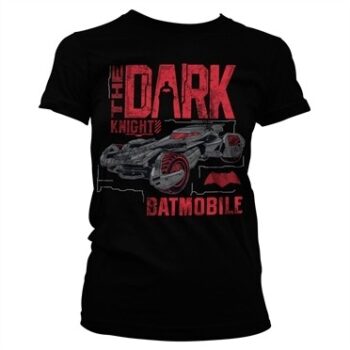 Dark Knight Batmobile T-shirt donna