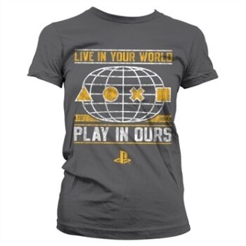 Playstation - Your World T-shirt donna