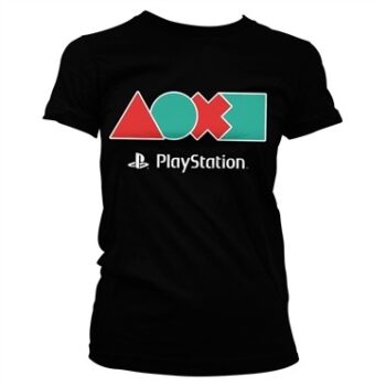 Playstation Button Icons T-shirt donna