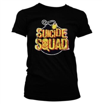 Suicide Squad Bomb Logo T-shirt donna