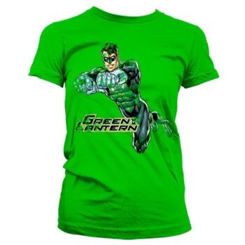 Green Lantern Distressed T-shirt donna