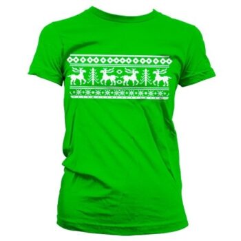 Scandinavian Christmas T-shirt donna
