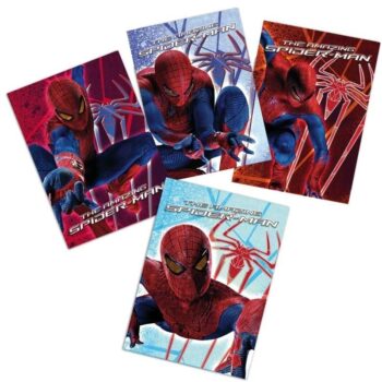 Set 10 quadernoni Spiderman Righe B