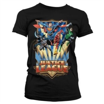 Justice League - Team Up! T-shirt donna