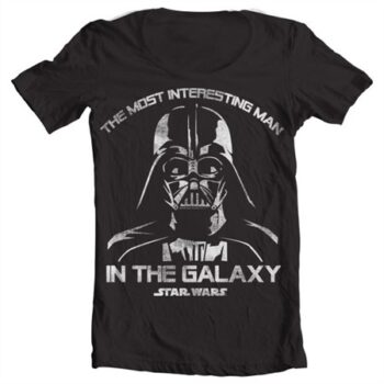 The Most Interesting Man In The Galaxy T-shirt collo largo