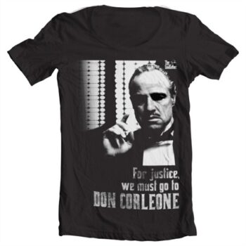Godfather - For Justice T-shirt collo largo