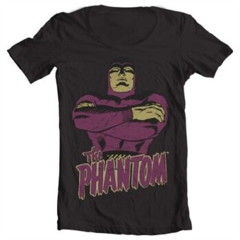 The Phantom T-shirt collo largo