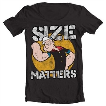 Popeye - Size Matters T-shirt collo largo