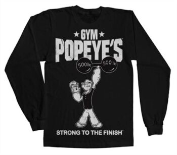 Popeye's Gym Long Sleeve T-Shirt