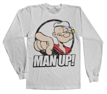 Popeye - Man Up! Long Sleeve T-shirt