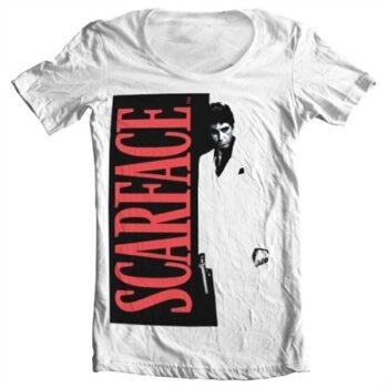 Scarface Poster T-shirt collo largo