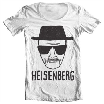 Heisenberg Sketch T-shirt collo largo