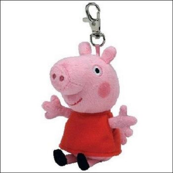 Portachiavi peluche Peppa Pig