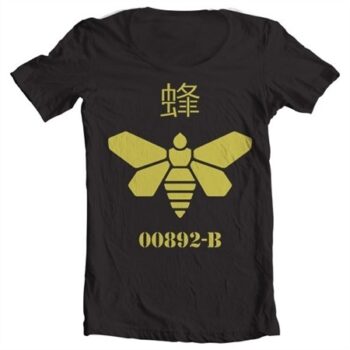 Methlamine Barrel Bee T-shirt collo largo