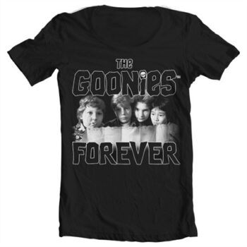 The Goonies Forever T-shirt collo largo