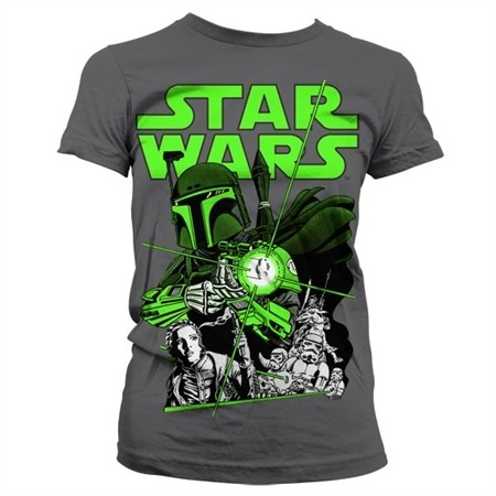 Vintage Boba Fett T-shirt donna
