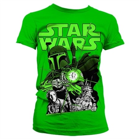 Vintage Boba Fett T-shirt donna