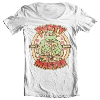 TMNT - Party Master Since 1984 T-shirt collo largo
