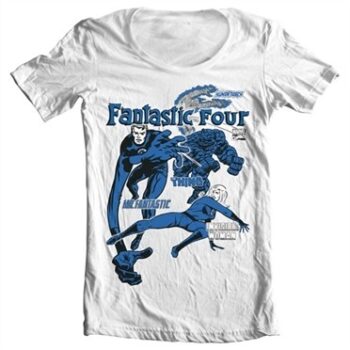 Fantastic Four T-shirt collo largo