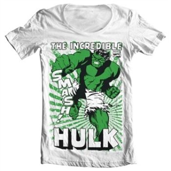 The Hulk Smash T-shirt collo largo
