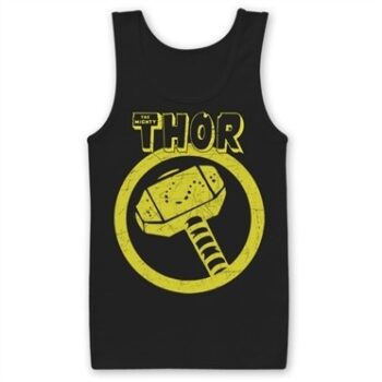 Thor Distressed Hammer Tank Top