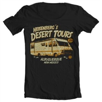 Heisenberg's Desert Tours T-shirt collo largo
