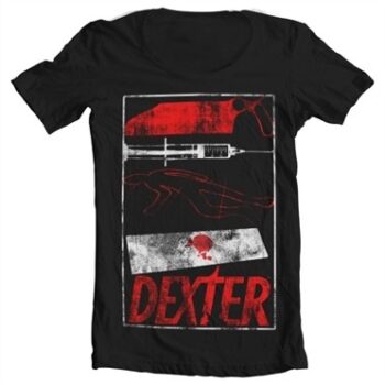 Dexter Signs T-shirt collo largo