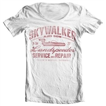 Skywalker And Son T-shirt collo largo