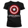 Captain America Logo T-shirt donna