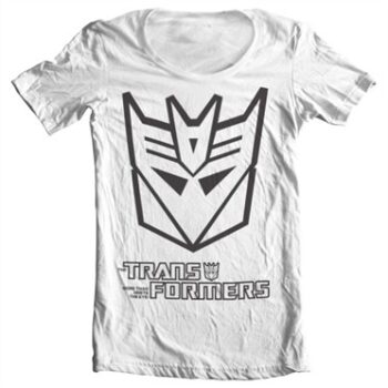 Transformers Decepticon Logo T-shirt collo largo